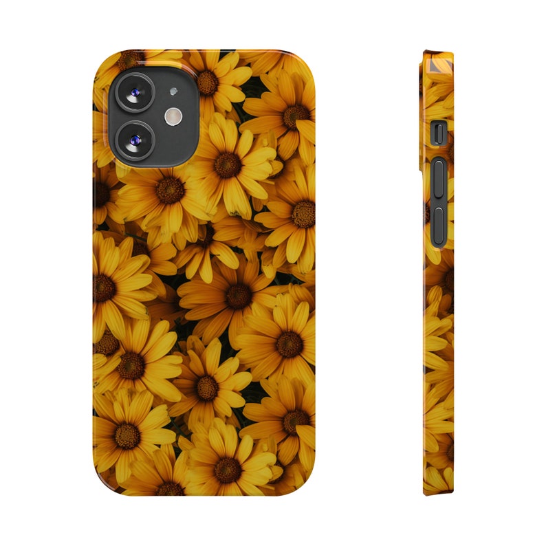 Yellow Daisy iPhone 12 Phone Cases image 4