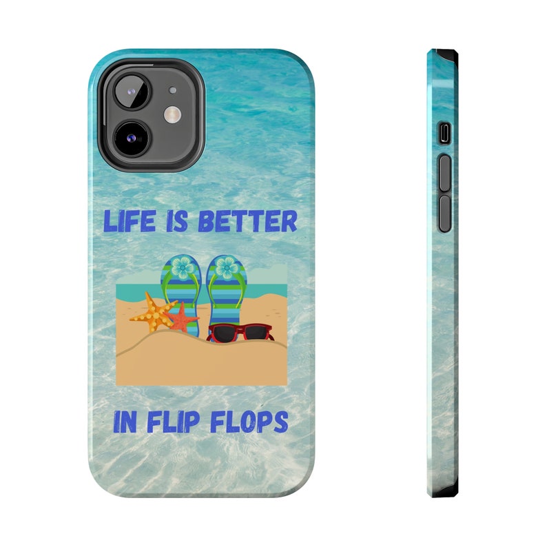 Life is Better in Flip Flops iPhone 12 Cases image 6