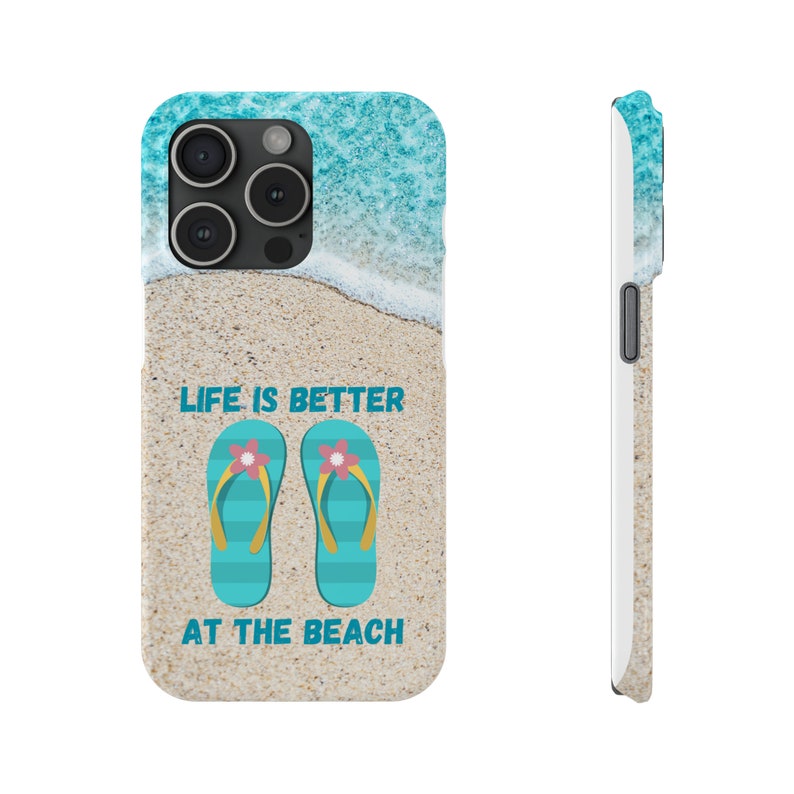 Life is Better at the Beach iPhone 15 Phone Cases image 7