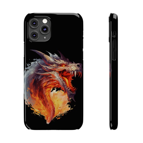 Angry Dragon Case for iPhone 11, Knightcore, medieval, Fantasy, Flying Dragon, Fire Dragon