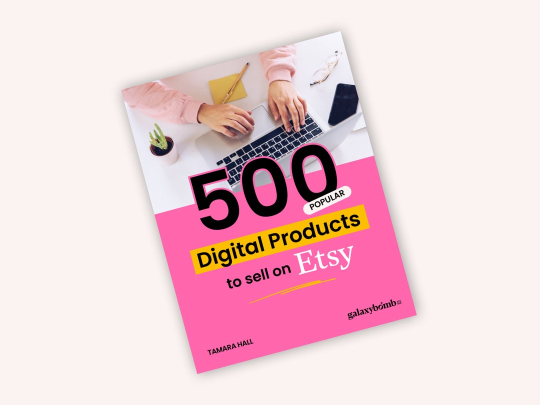 500 Digital Product Ideas to Sell on Etsy Ebook - Etsy