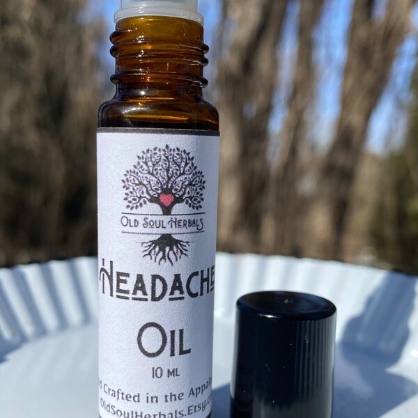 Natural Herbal Headache Relief Oil