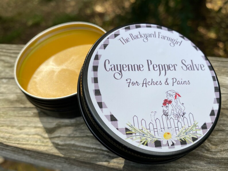 Cayenne Pepper & Turmeric Ache and Pain Salve Etsy