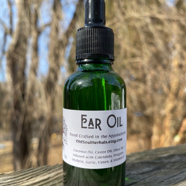 All Natural Herbal Ear Oil