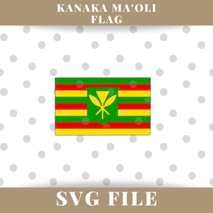 Kanaka Maoli Flag SVG