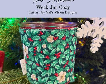 The Autumn - Weck Jar Cozy Pattern - PDF DIGITAL DOWNLOAD