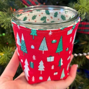 Holiday Weck Jar Cozy