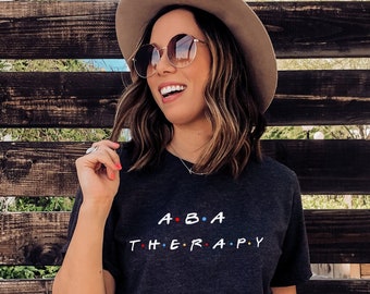 Camisa de terapia ABA, camiseta de terapeuta ABA, roupas de técnico de comportamento, presente de formatura de analista de comportamento, camiseta BCBA, especialista em comportamento