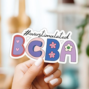 ABA Therapy-sticker, ABA-therapeut Merch, geregistreerd gedragstechnicus, cadeau gedragsanalist, leuke gedragstherapeut-sticker, RBT-cadeaus