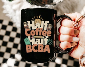 Verhaltensanalytiker-Kaffeetasse, BCBA-Abschlussgeschenk, ABA-Therapie-Tasse, ABA-Therapeut-Merch, Angewandte Verhaltensanalyse, Verhaltensspezialist-Tasse