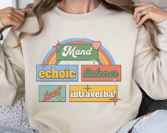 Verhaltensanalytiker Pullover, BCBA Sweatshirt, Geschenk für RBT, ABA Therapie Shirt, Verhaltenstherapeut, Verhaltensspezialist, Verhaltensanalytiker Top