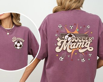 Custom Soccer Mom Shirt, Personalized Soccer Mom T-shirt, In My Soccer Era, Soccer Mom Shirt, Soccer Mama Shirt, Gift for Mom, Gift for Mom