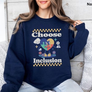 Neurodiversity Sweater, Autism Teacher Gift, ABA Therapy Sweatshirt, Behavior Analyst, Speech Therapy Sweater, Inclusion Matters, ADHD Shirt