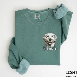Comfort Colors® Golden Retriever Sweatshirt, Golden Sweater, Golden Retriever Social Club, Golden Retriever Gifts, Golden Retriever Shirt