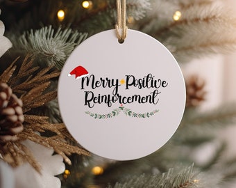 ABA Therapy Christmas Ornament, BCBA Christmas 2024, RBT Gifts, Behavior Therapist Ornament, Behavior Analyst Christmas Decor, Behavior Tech