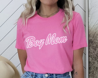 Boy Mama Shirt, Boy Mom Club Tee, Boy Mom Tshirt, New Mom Gift, Gender Reveal Shirt, Boy Mom Era, Baby Shower Gift for Boy Mom, Mother's Day