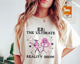 Camisa de enfermera de urgencias, Enfermera de UCIP, Departamento de emergencias, Sudadera de enfermera de urgencias, Turno de noche Rn, Camiseta de enfermera vintage, Turno de noche Rn, Camiseta divertida de emt