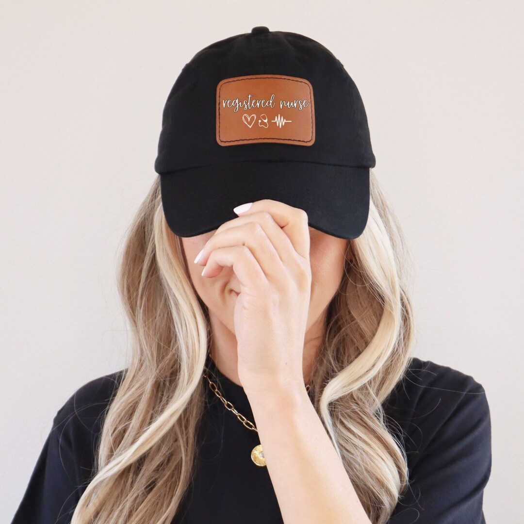Cute Registered Nurse Hat, Nurse Baseball Cap, Registered Nurse ...