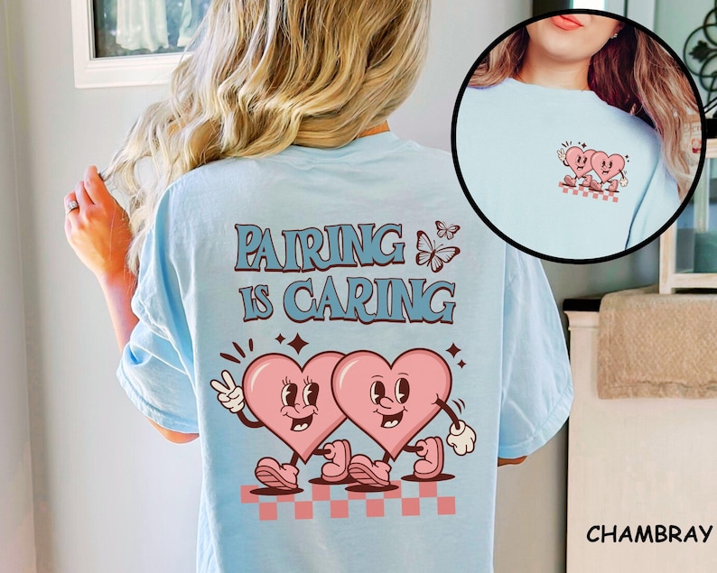 Pairing is Caring, Bcba Shirt, Aba Shirts, Gift for BCBA, RBT Present, RBT Shirts, Pairing is Caring Tshirt, Autism Shirt, Behavior Analyst image 1