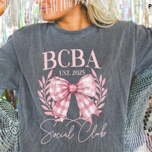 Comfort Colors® Cute ABA Therapy Shirt, BCBA Shirt, Behavior Analyst Gifts, BCBA Graduation Gift, Therapy Shirts, Coquette Bcba Shirt, Aba