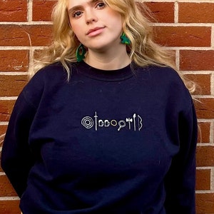 The Fellowship of The Ring Inspired Embroidered Jumper / Sweatshirt / Embroidery Gift