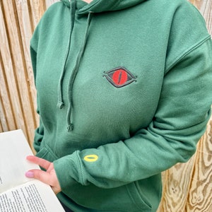 The Dark Lord & The Ring Embroidered Jumper / Sweatshirt / T-shirt / Embroidery Gift