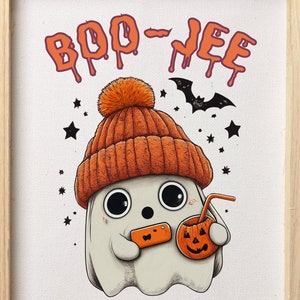 BOO-JEE Ghost Digital Design, Boo-jee Halloween Printable, Ghost Halloween Sublimation, Halloween Boo-jee Clipart, Boo-jee Ghost PNG