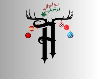 Christmas Doodle Alphabet: PNG Letter Set (Digital Download)