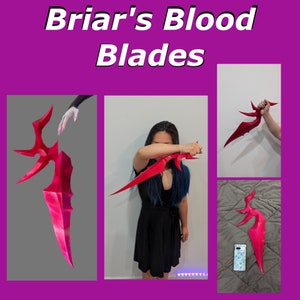 Briar Blood Blades for cosplay League of legends - 3d model