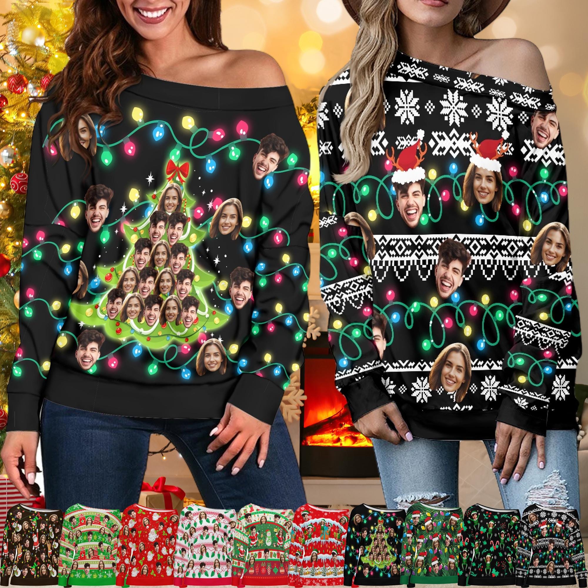 Ugly Christmas Sweater Girls Etsy Canada