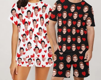 Custom Face Pajama Set: Personalized Photo Sleepwear