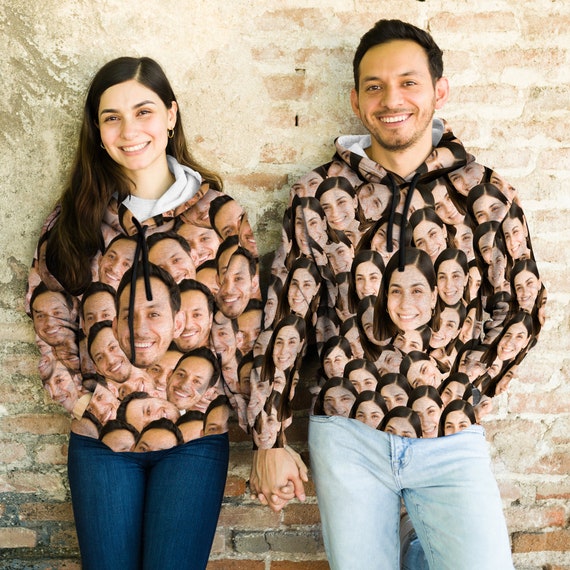 Hoodies with faces on them sale