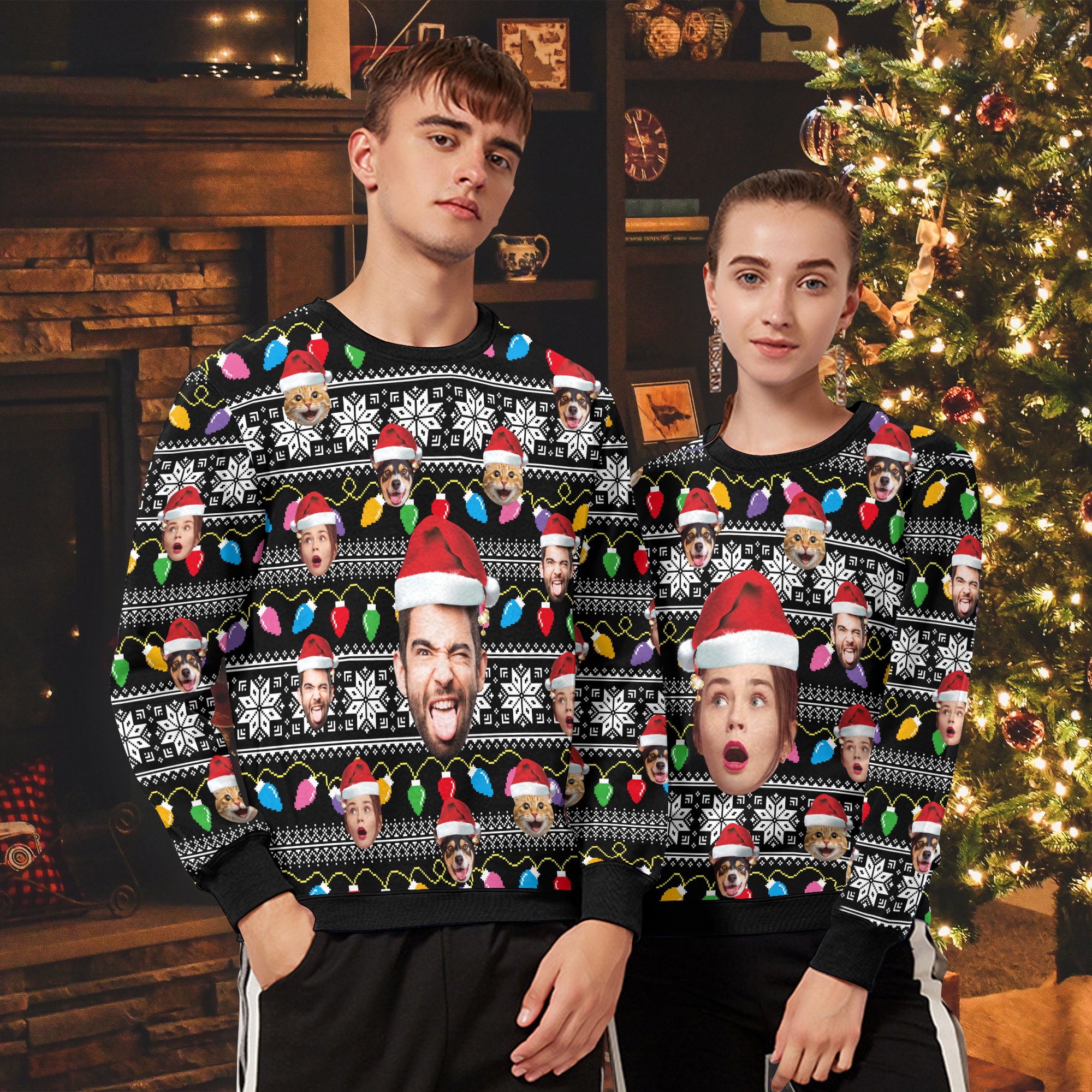 De Noël Pull De NoÃ«l Nba Gilet De Noel Laid Le Pull De Noël