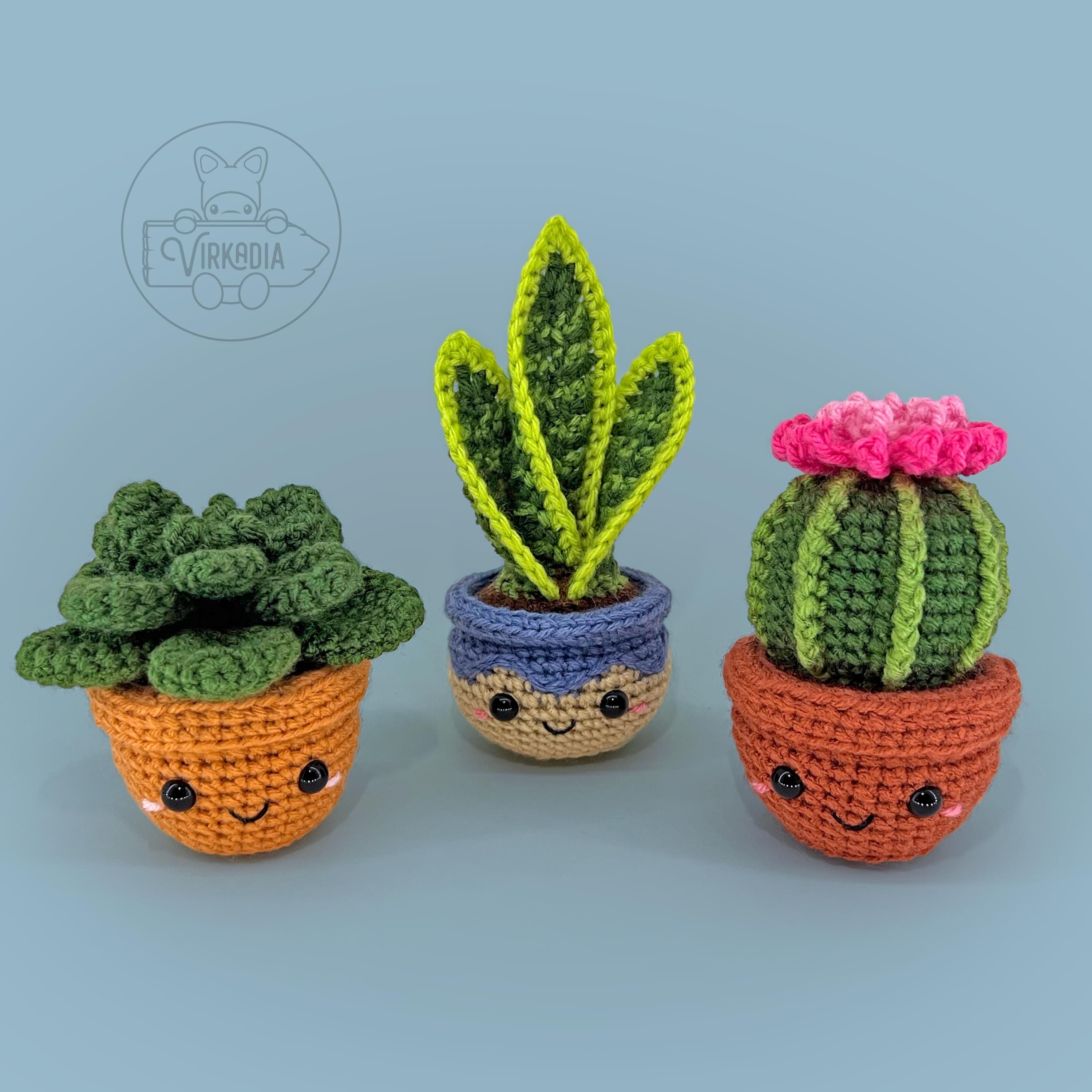 Plant Cuties Crochet Pattern Bundle