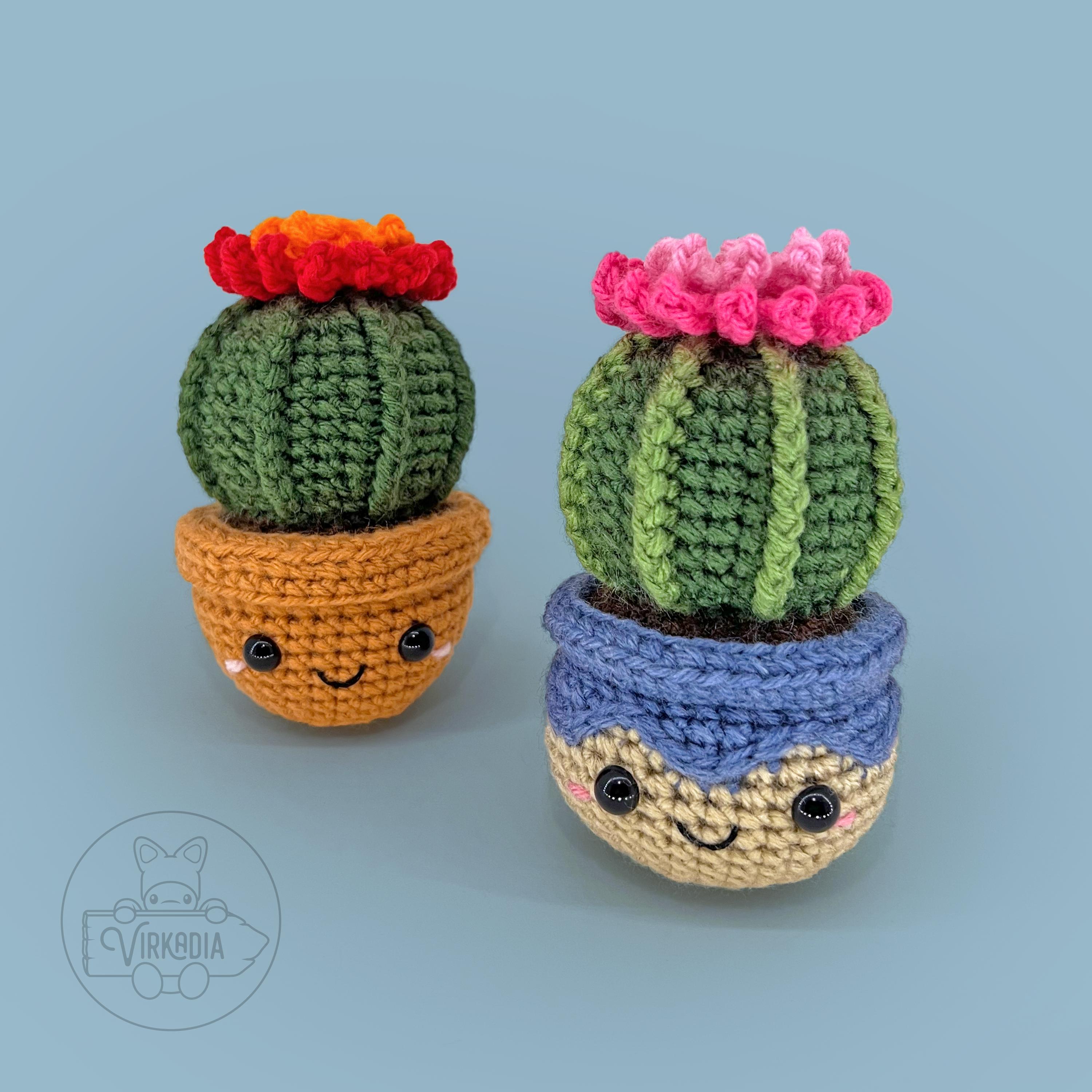 Barrel Cactus Cutie Crochet Pattern Bundle