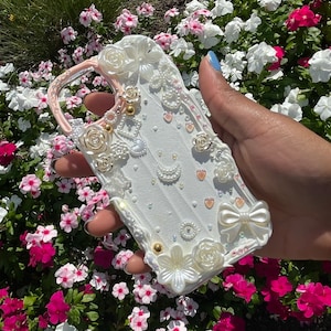Decoden Angel White iPhone 12 Phone Case (Free Item Inside)!!!