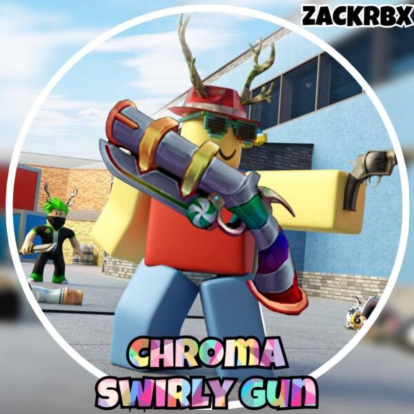 MM2 Chroma Swirly Gun ROBLOX Murder Mystery 2 Fast and Cheap - Etsy