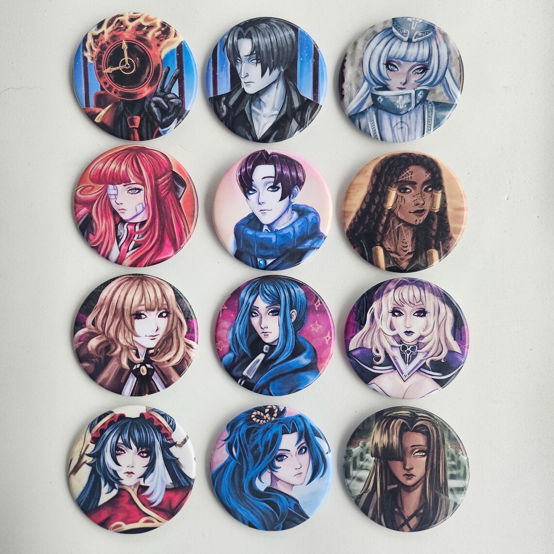 Limbus Button Limbus Company Dante and NPC Buttons - Etsy
