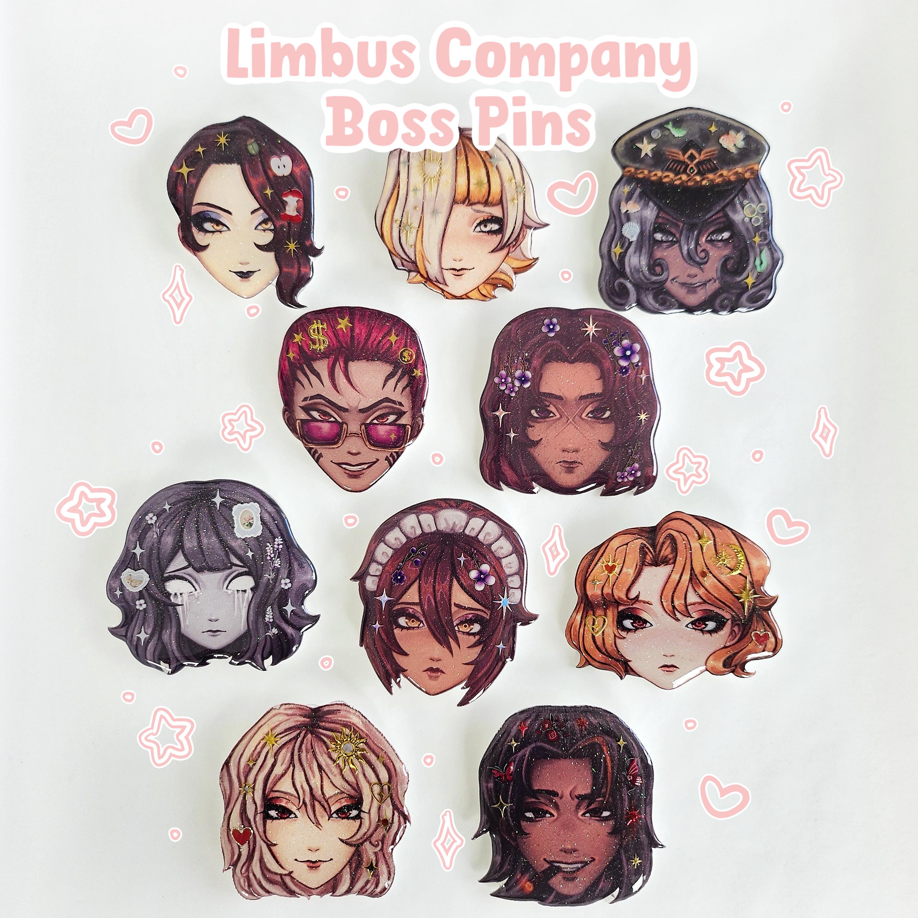 Limbus Company Handmade Boss/antagonist Resin Pins / Badges - Etsy