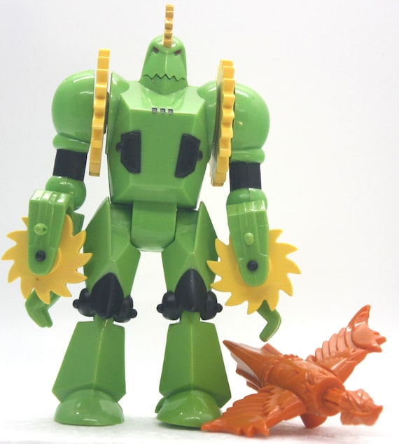 Kenner Silverhawks 1986 Buzz-saw & Shredator Action Figure