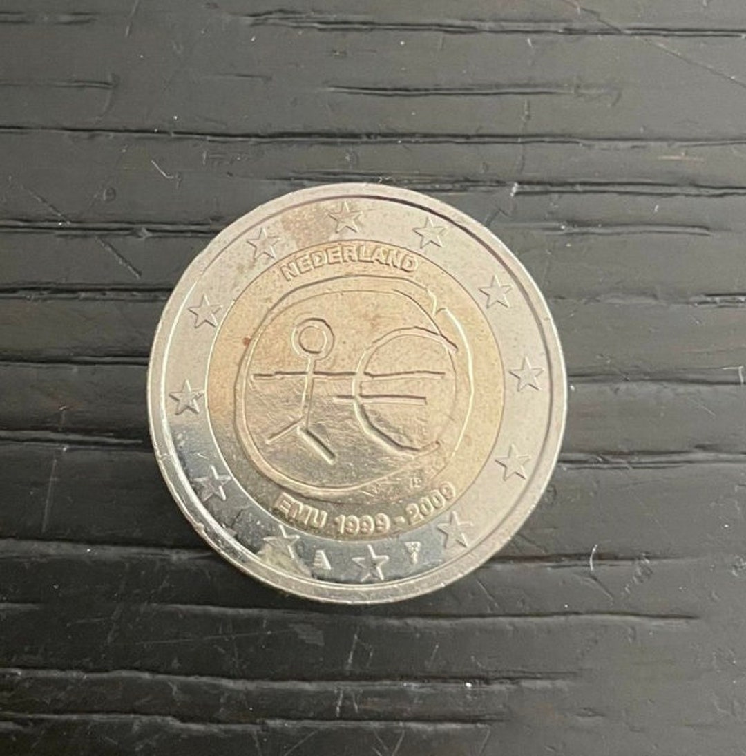 2-euro-coin-netherlands-emu-1999-2009-etsy