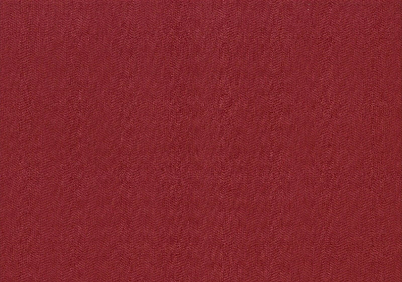 Robert Allen Fabric Herringbone Raspberry Cotton Drapery Upholstery
