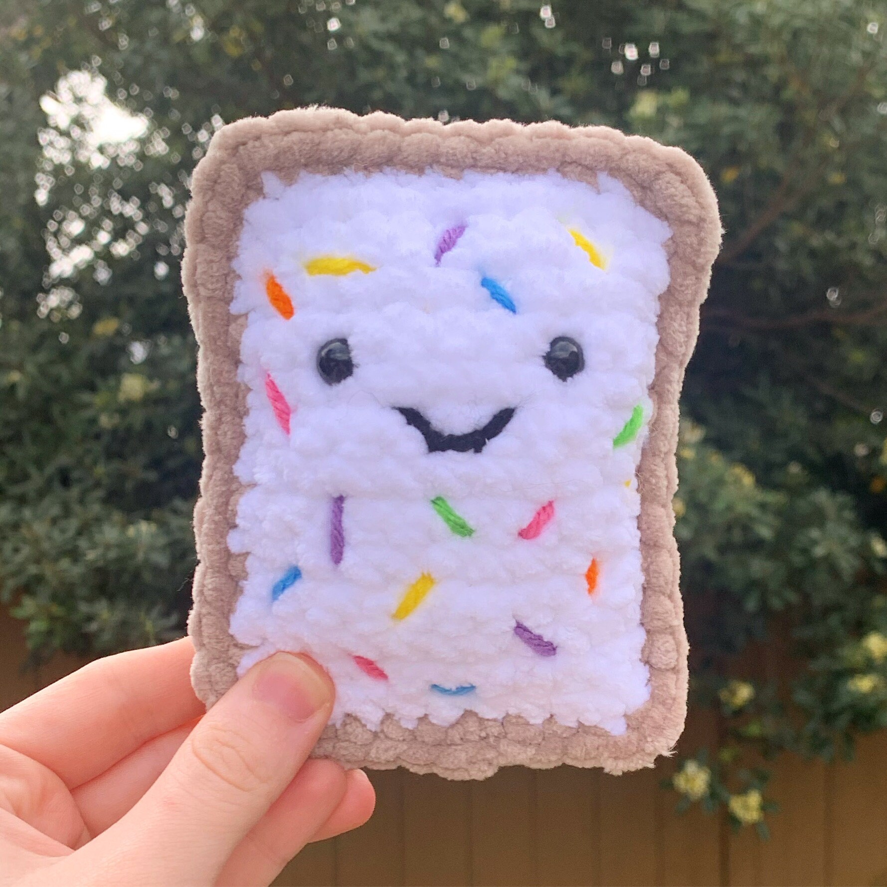 Crochet Plush Pop Tart Etsy