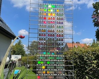 Gartenstele Lichtspiel Sonnenstele Sonnenfänger