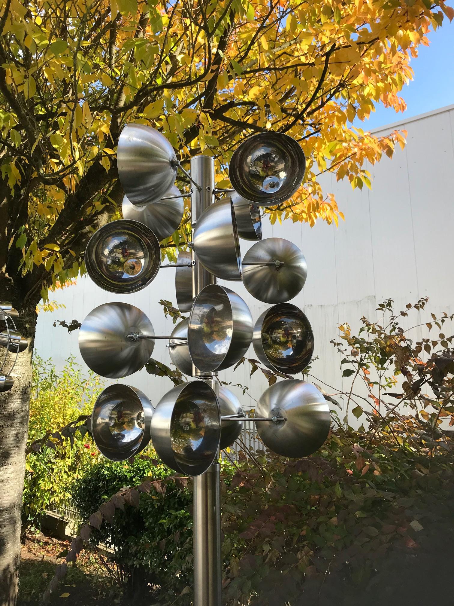 Schne Windspiel Edelstahl Gegenlufig Ebenbild