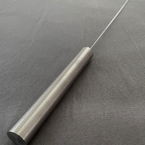 Wünschelrute Einhandrute Pendel aus Edelstahl mit Holzständer  für Esoteriker Heilpraktiker