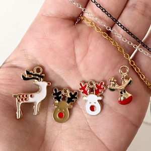 Reindeer Stanley Charm Rudolf Accessory Stanley Cup Christmas Reindeer Charm Rudolf Red Nose Christmas Accessory Stanley Reindeer Accessory