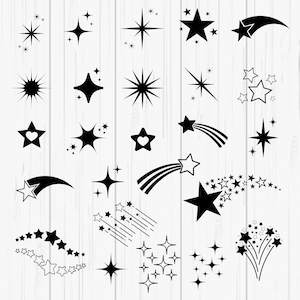 27 Sparkle Svg Bundle  Designs, Sparkle Svg, Star Svg File, Star Bundle, Sparkle Png, Star Svg, Cricut, Sparkle Stars Svg, Instant Download