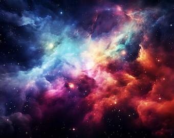 Colorful Galaxy