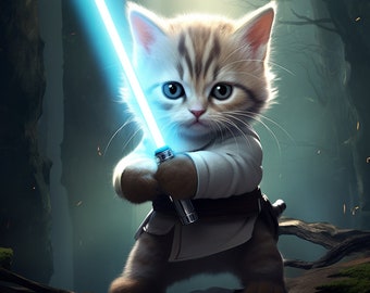 Jedi Kitten